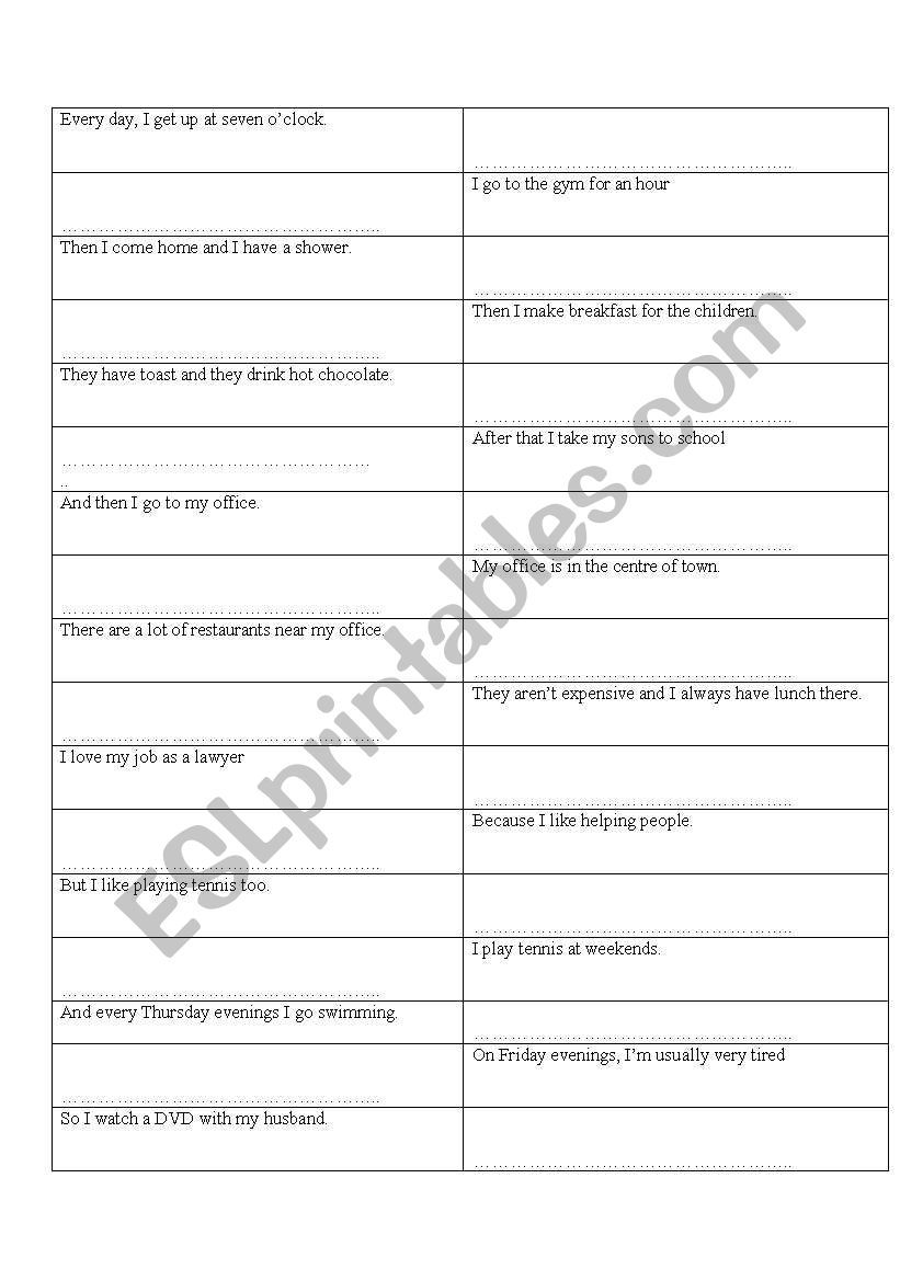 AB dictation for beginners worksheet