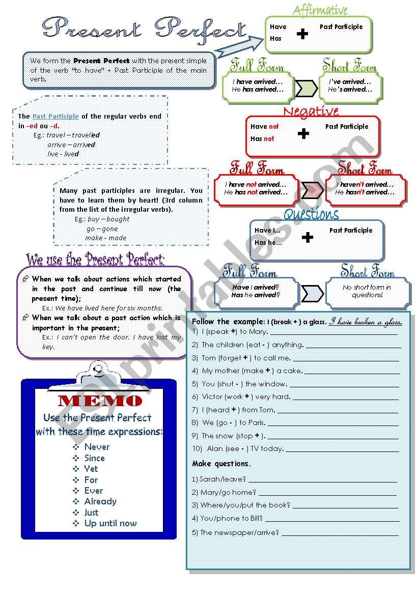 keep fit worksheet