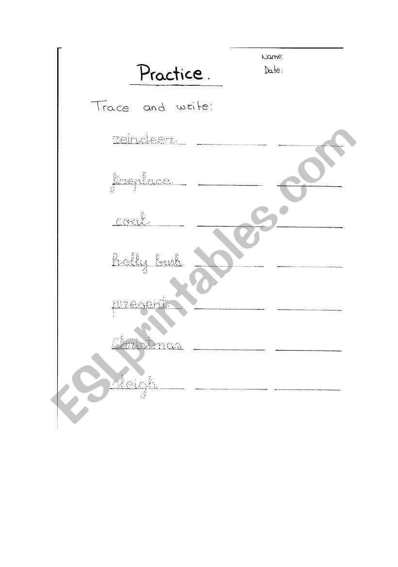 coping worksheet