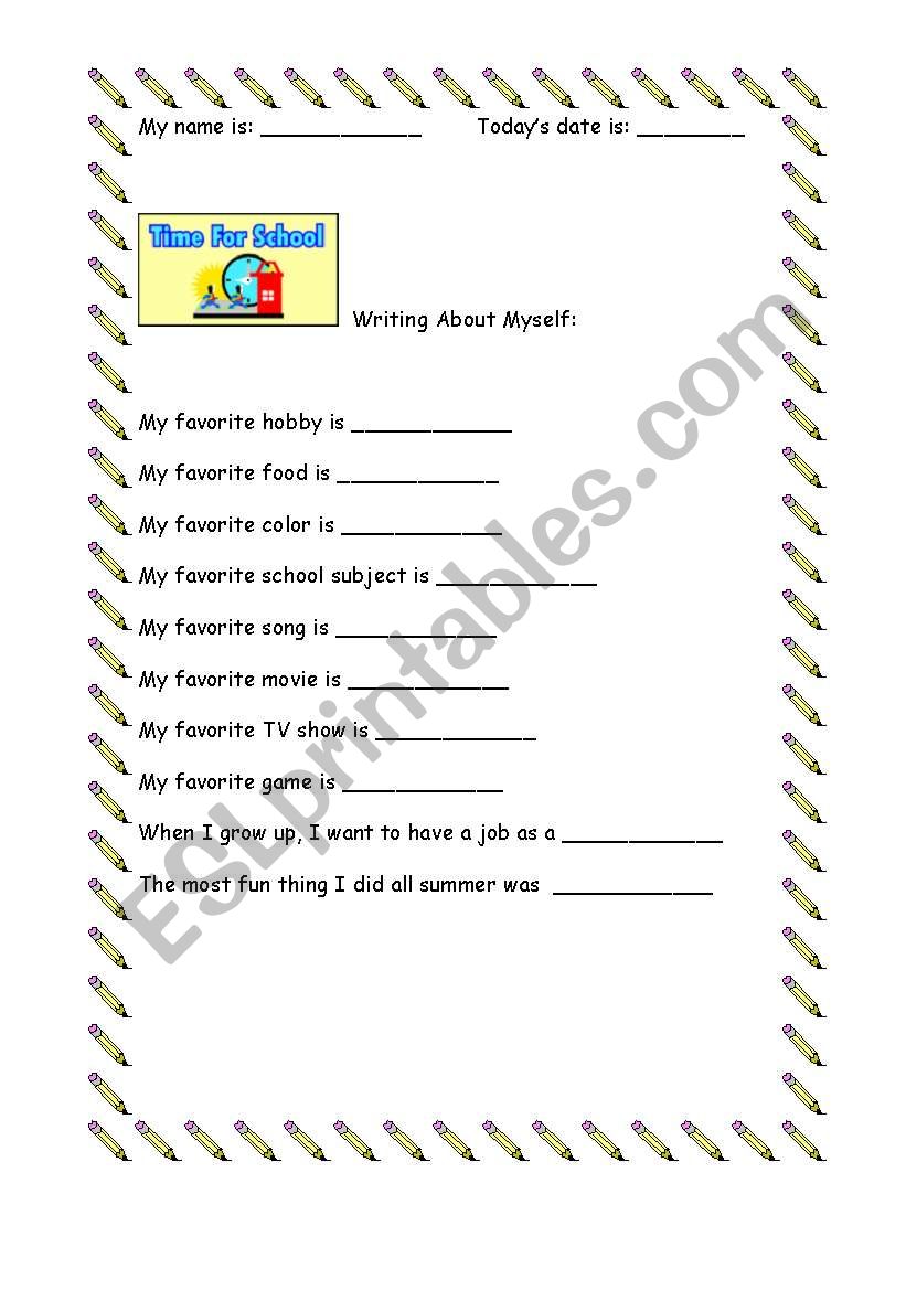 icebreaker worksheet