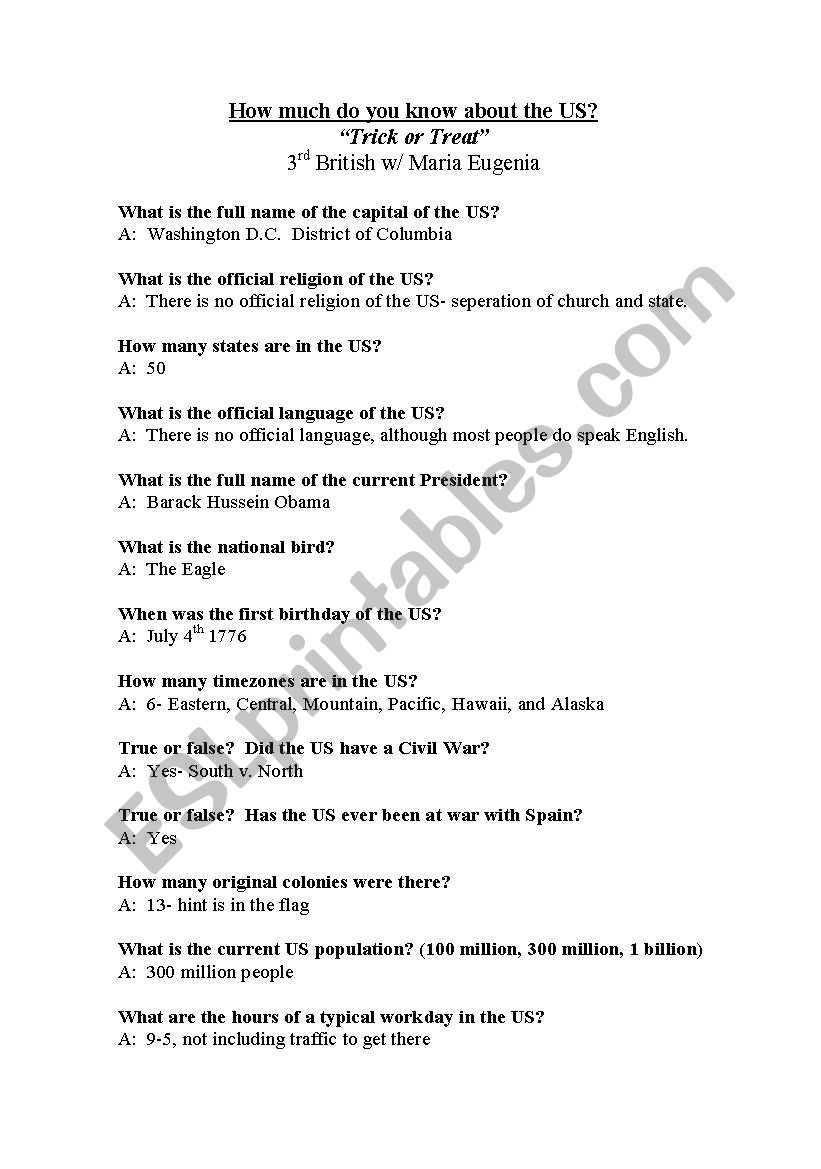 english-worksheets-how-much-do-you-know-about-the-us