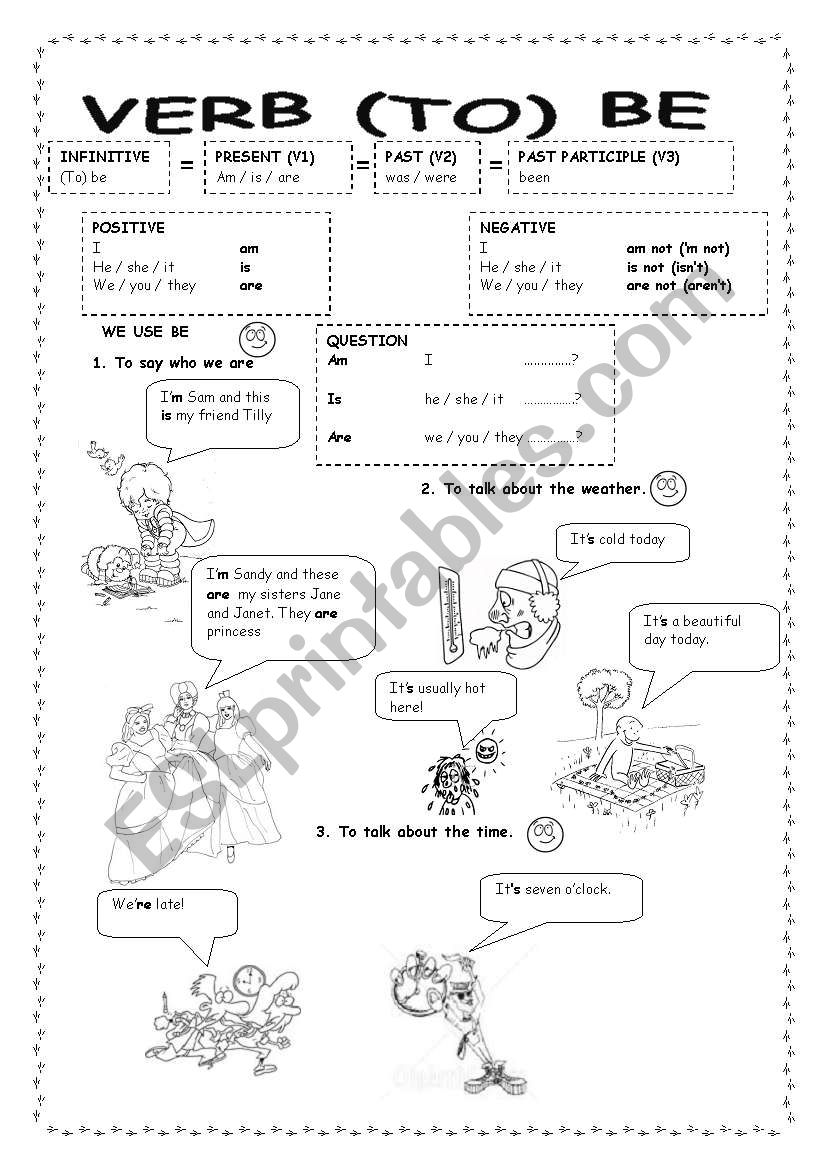 verb-to-be-esl-worksheet-by-pfeltham