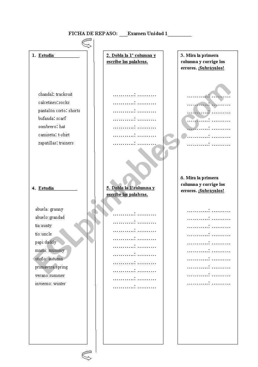 self-assessment worksheet worksheet