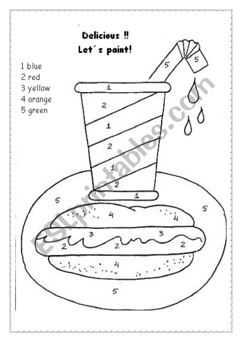 Let´s eat - ESL worksheet by luarina