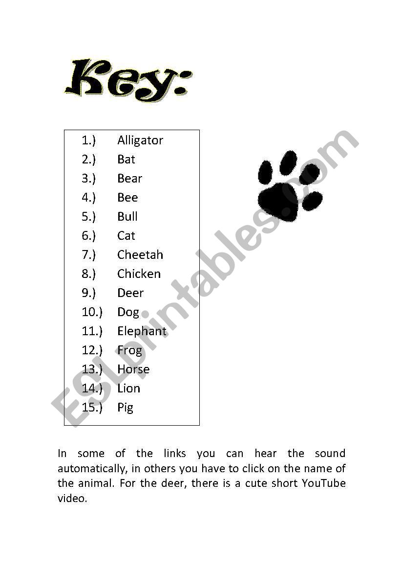 Animals Baby Animals Females Groups And Sounds Esl Worksheet By Pilarmham