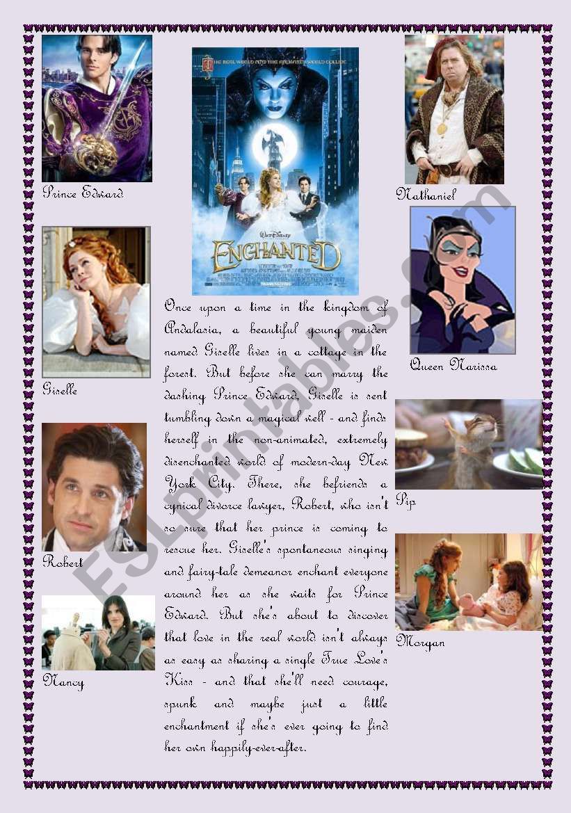 Enchanted worksheet