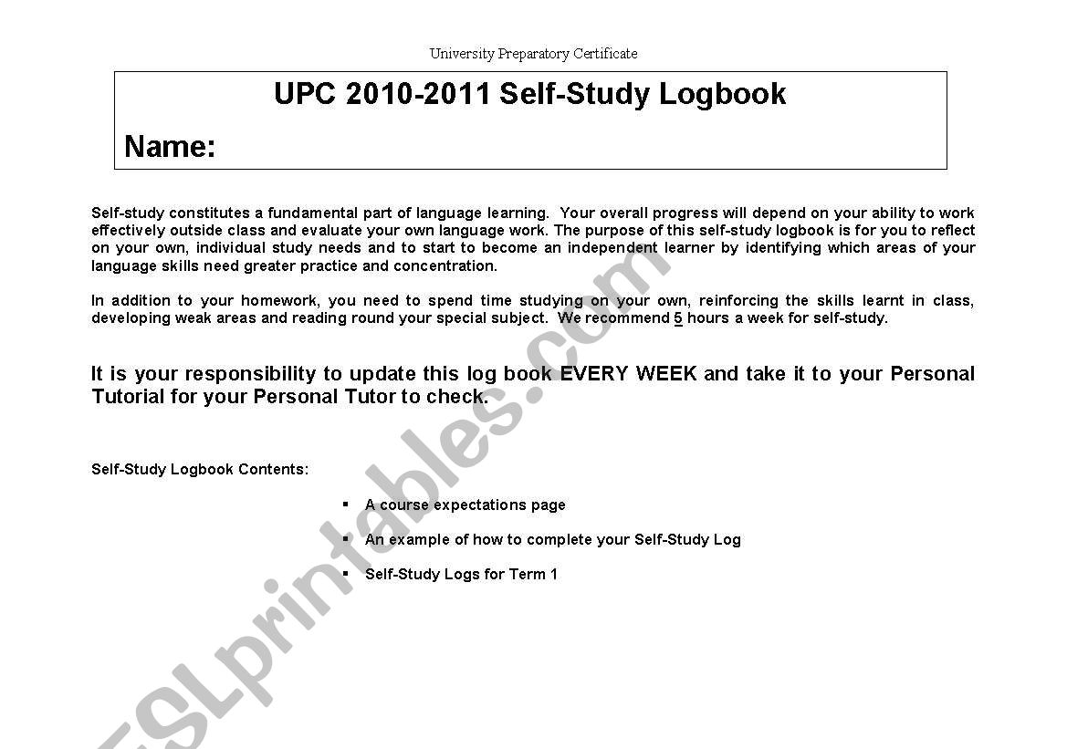 UPC LESSON PLAN worksheet