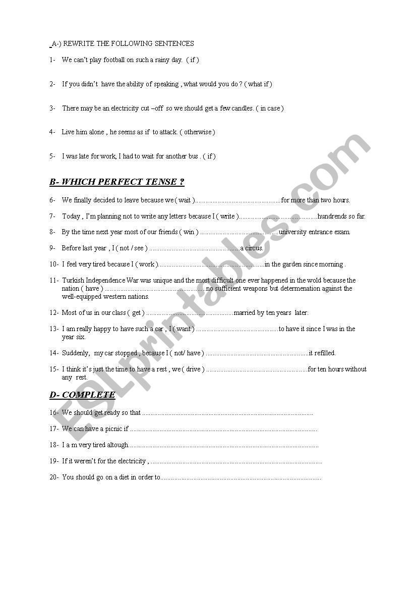 quiz worksheet