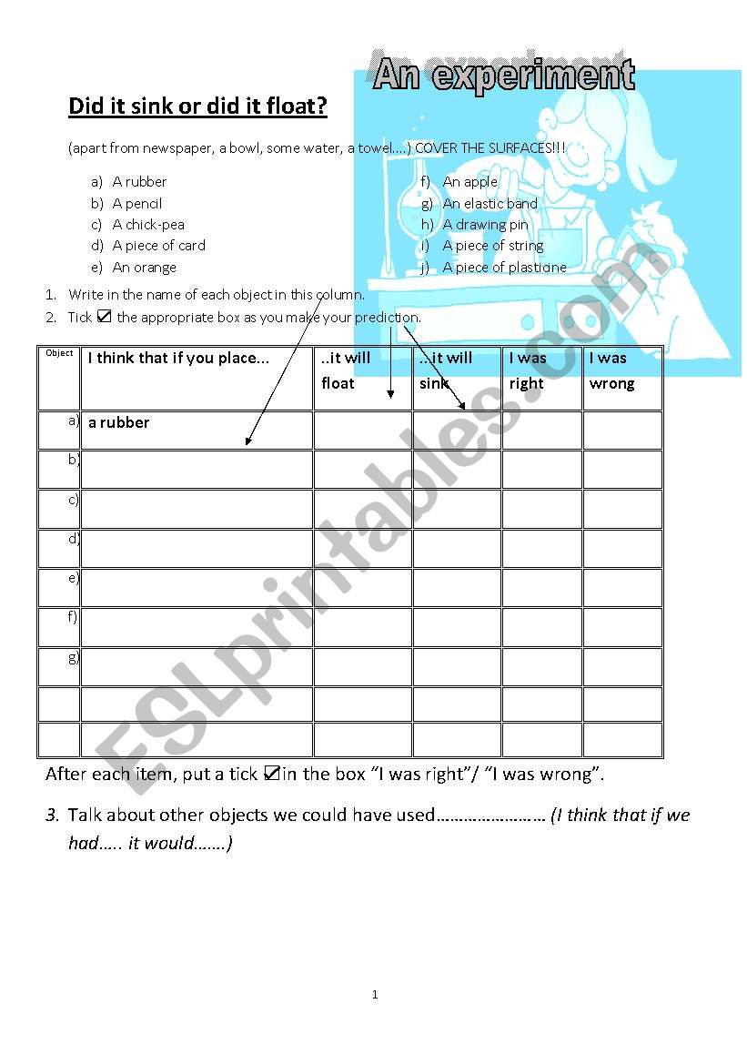 Simple Science and conditionals