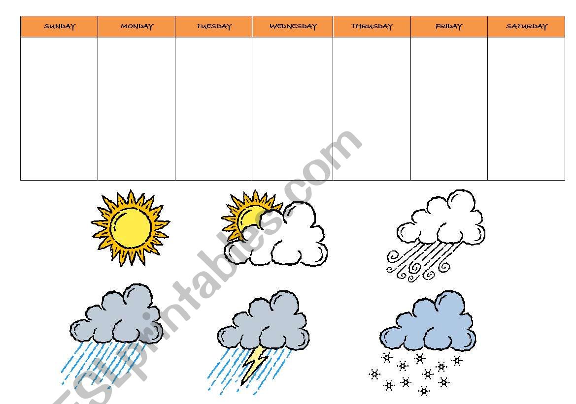days-of-the-week-and-weather-chart-esl-worksheet-by-marceli-29
