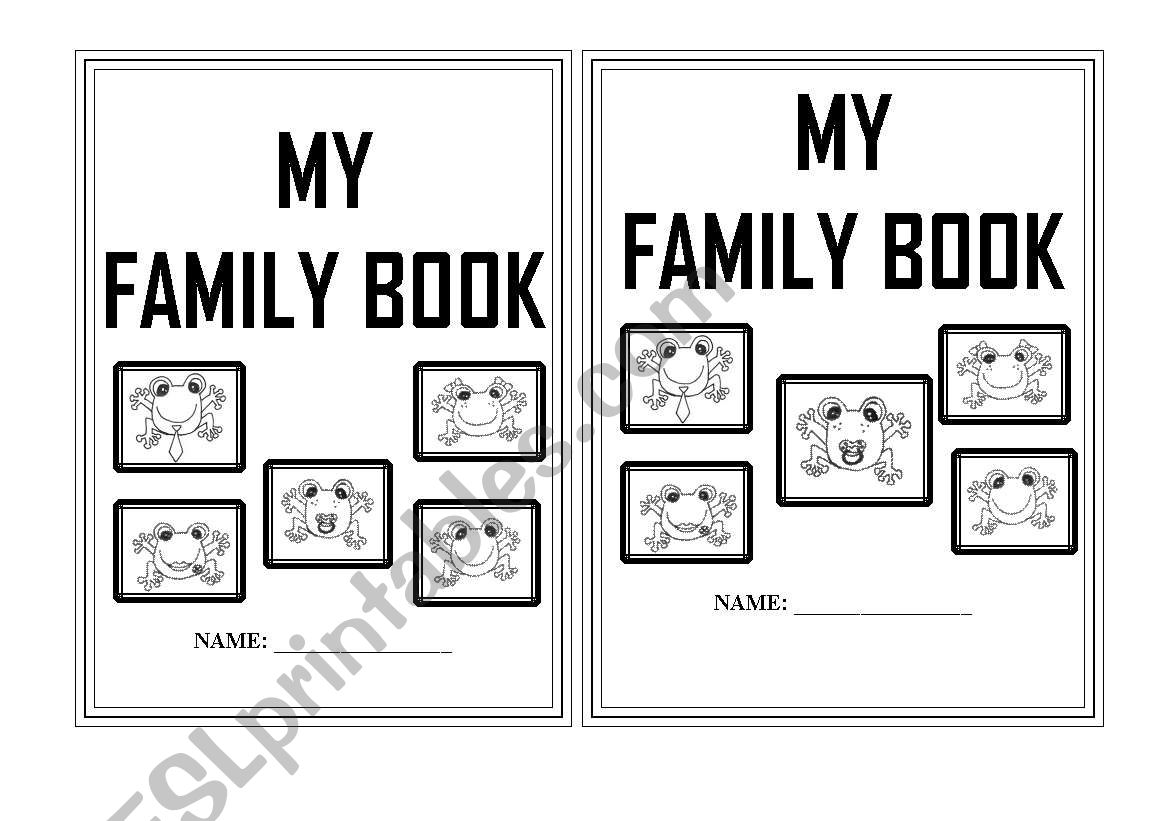 checklist for my family book