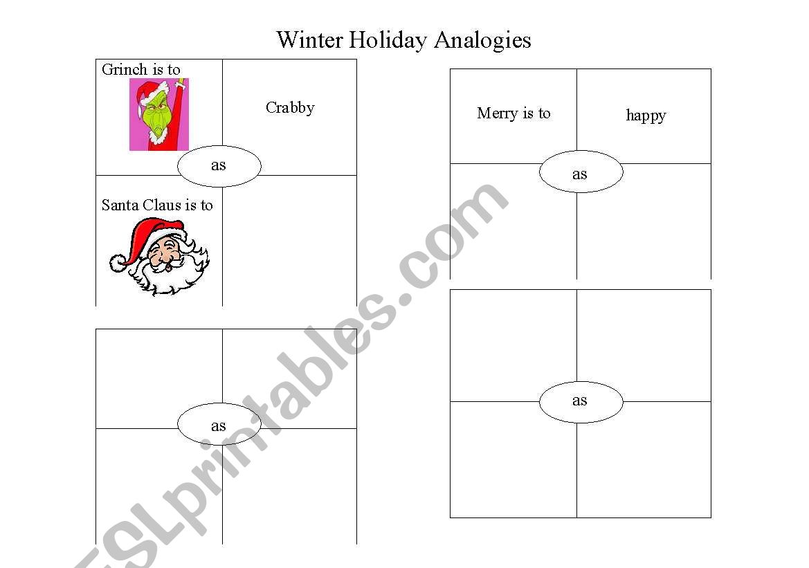 english-worksheets-christmas-analogies
