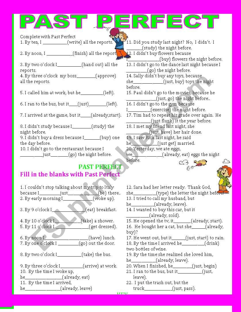 past-perfect-esl-worksheet-by-giovanni
