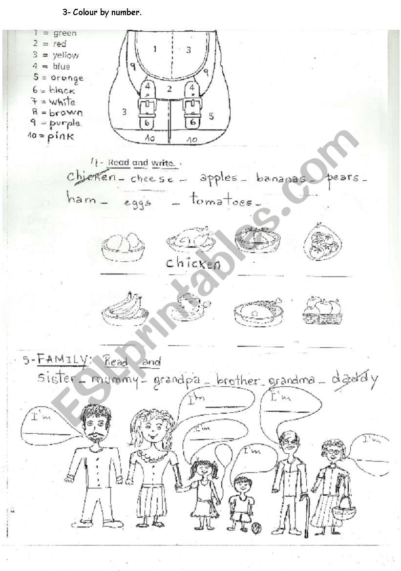 english-worksheets-written-test-part-2