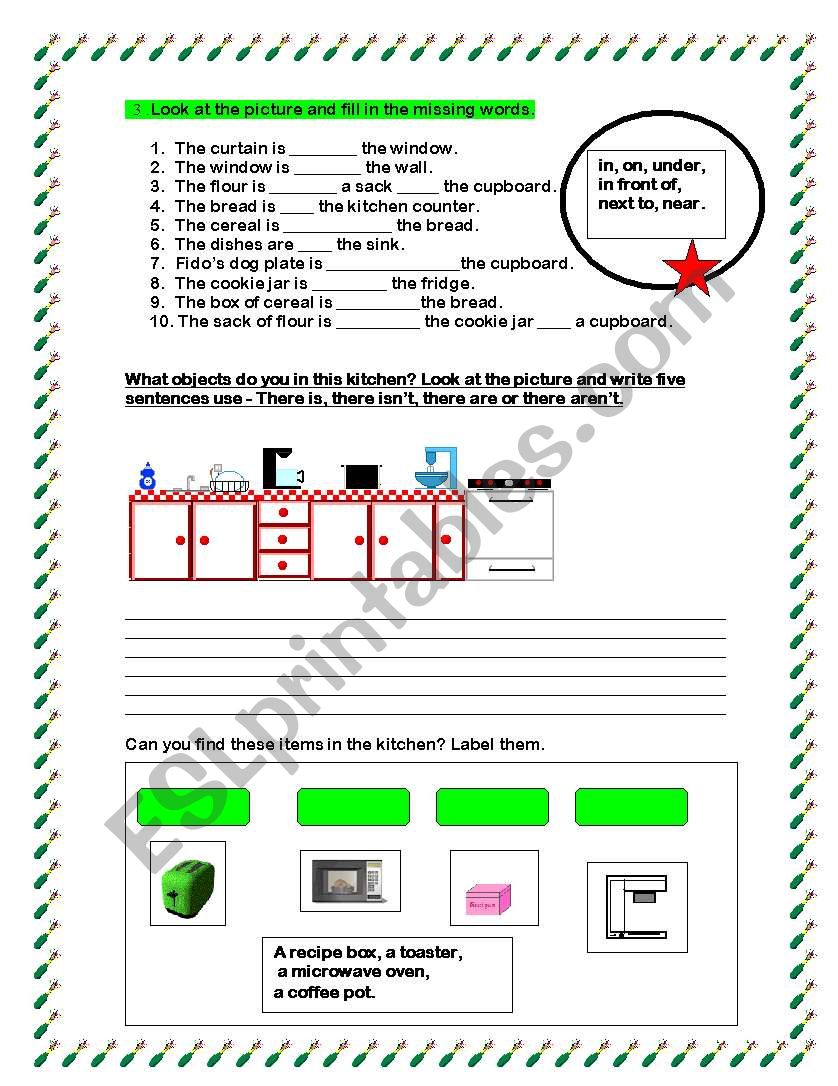 kitchen Things 2 (10.07.09) - ESL worksheet by manuelanunes3