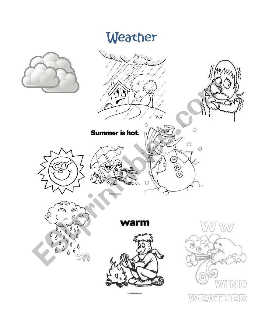 The weather worksheet