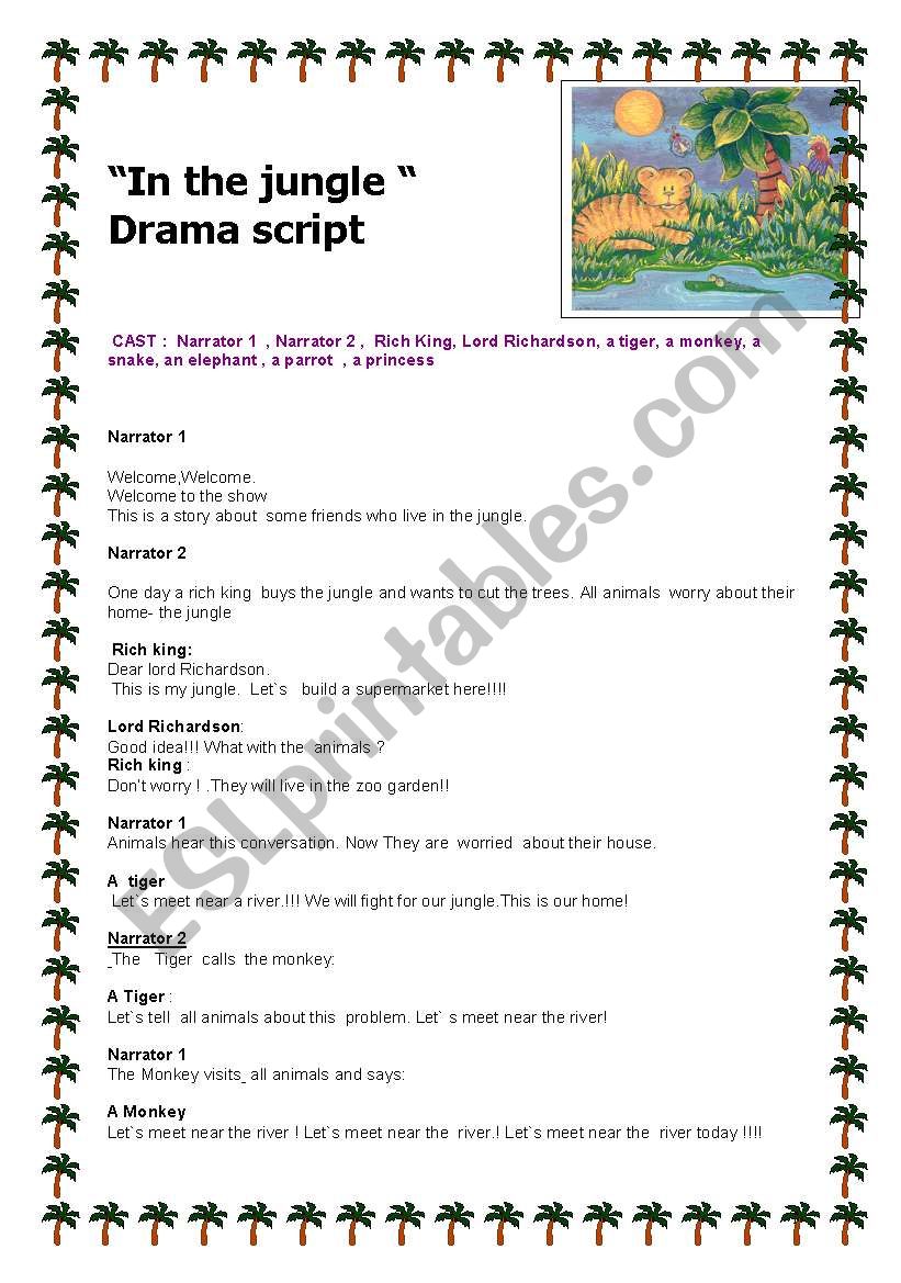 Script for Drama
