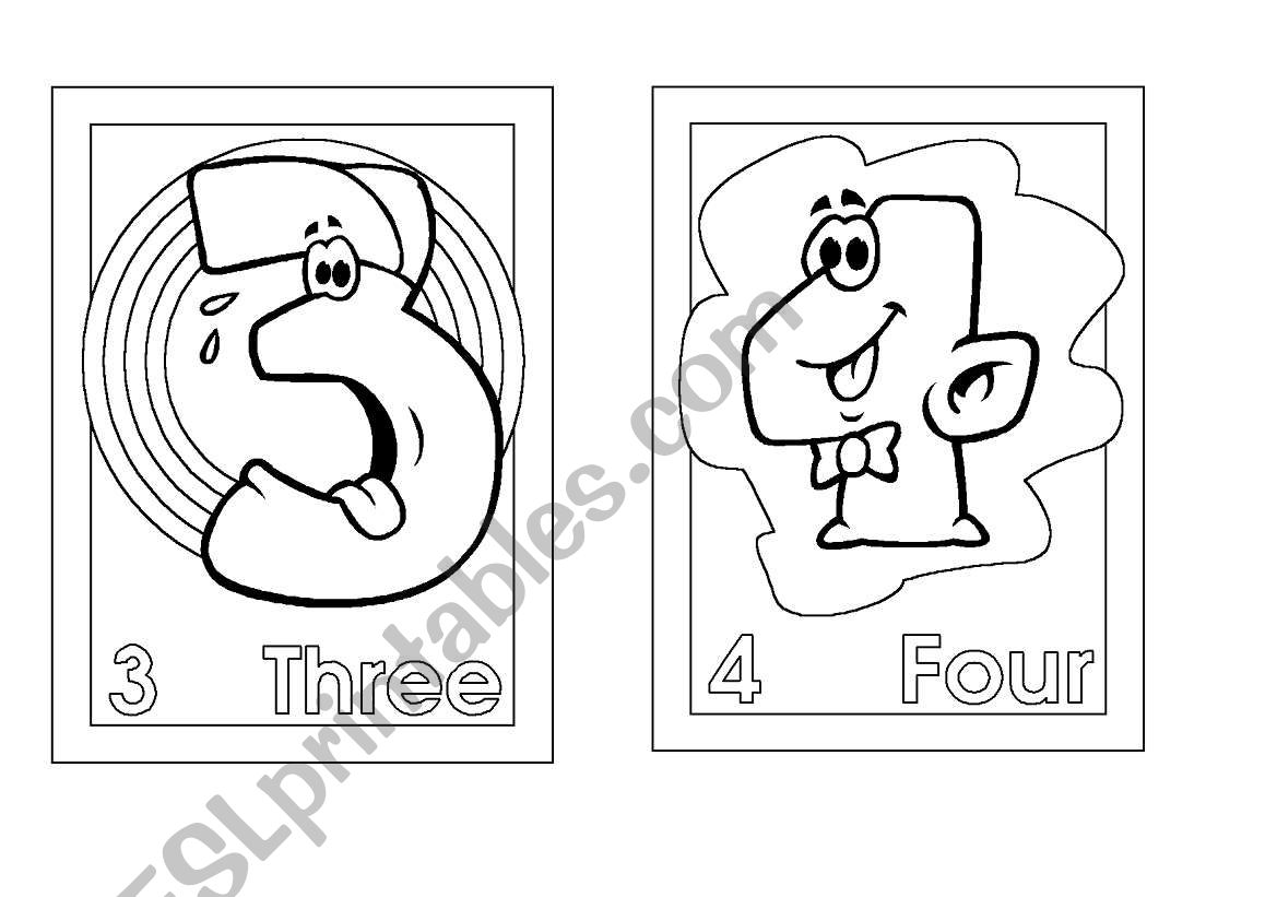 Numbers worksheet