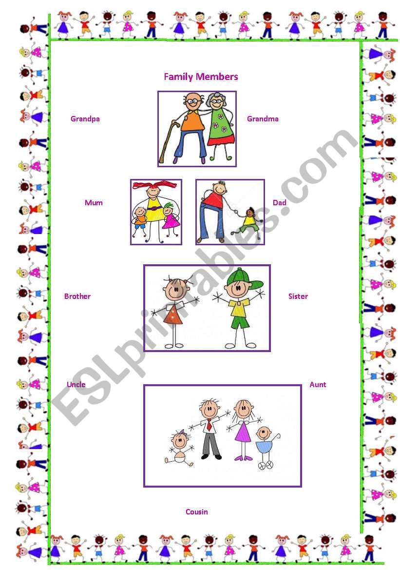 family worksheet