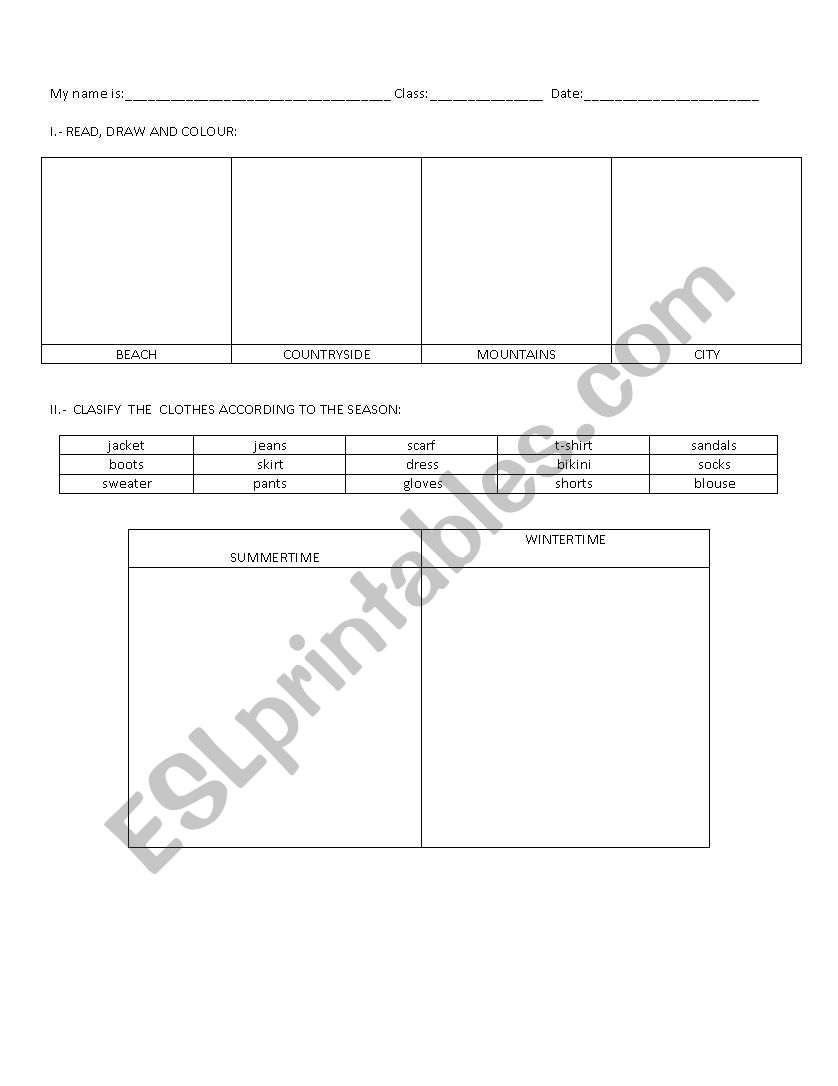 Consolidation worksheet worksheet