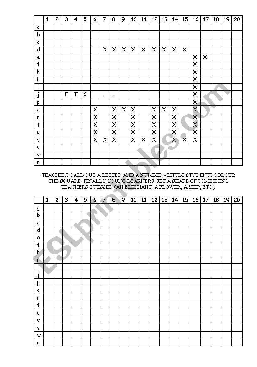 Leaning Numbers and Letters worksheet