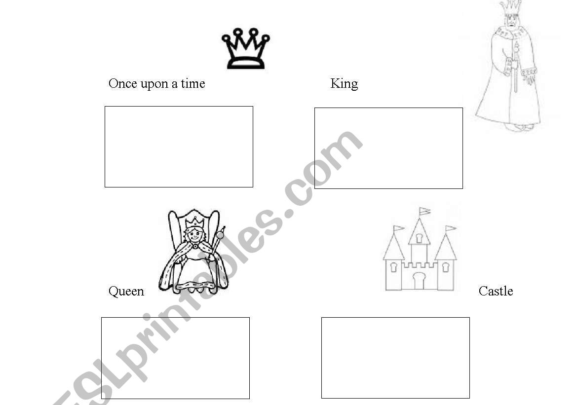 king and queen worksheet