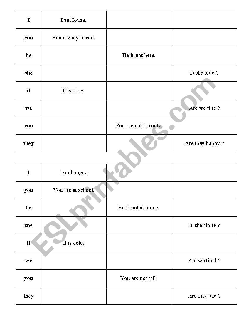 Present Simple Sentences worksheet