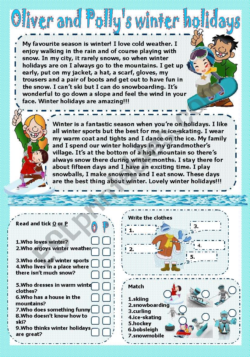 Winter holidays topic. Winter Holiday activities задания. Тема Winter Holidays. Английский язык тема Winter Holidays. Winter Holidays Worksheets.