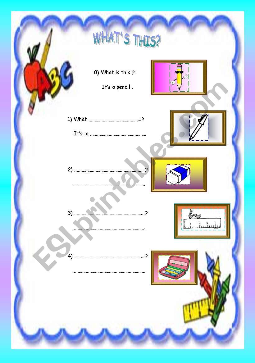 What Is This Esl Worksheet By Petty13