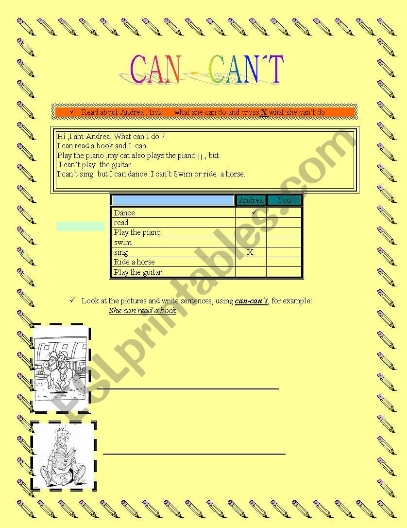 can- cant worksheet