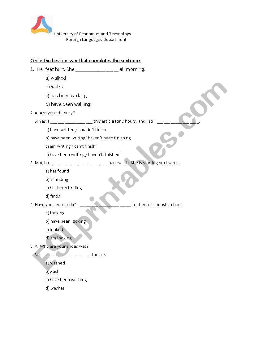 Present Perfect vs Present Perfect COntinuous