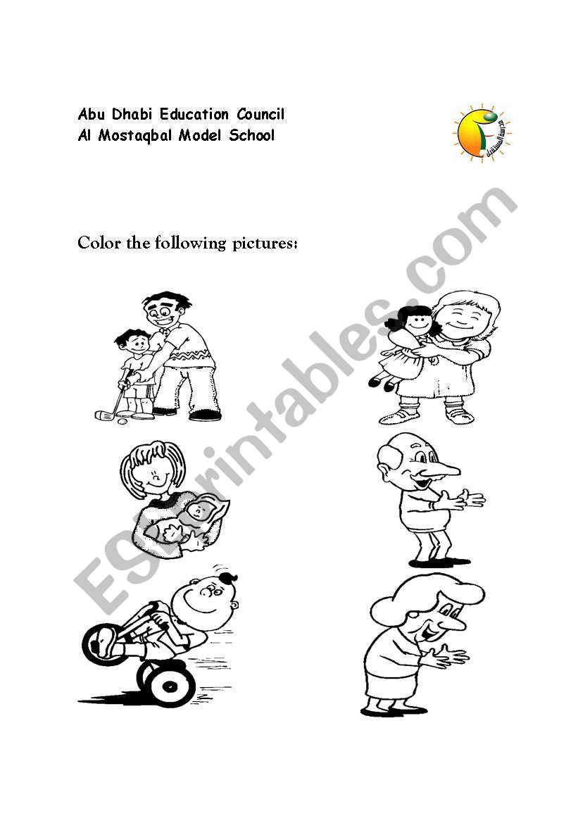 coloring worksheet