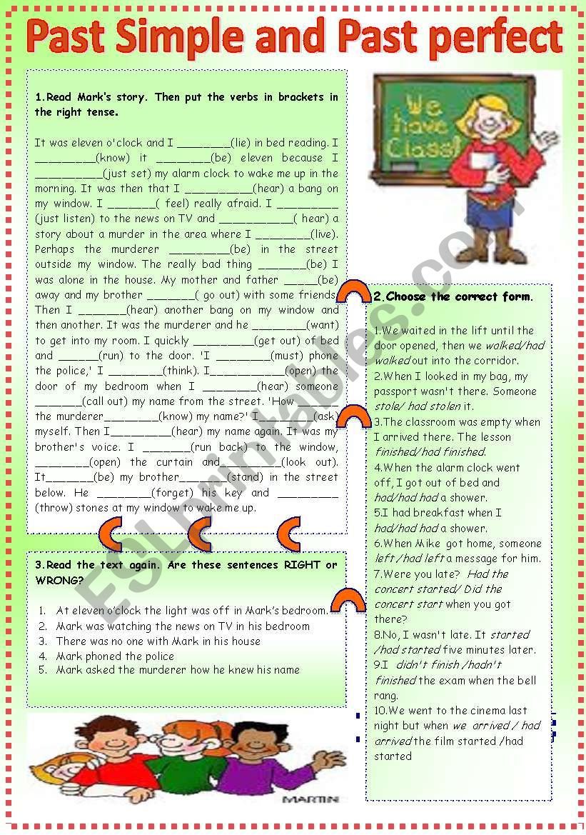 past-simple-and-past-perfect-esl-worksheet-by-patties