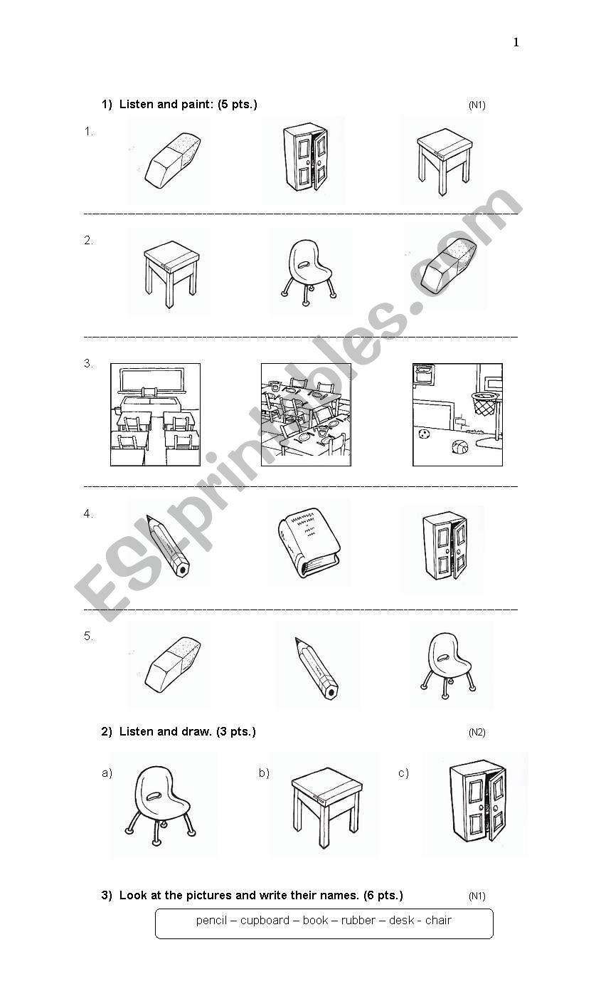 prepositions worksheet