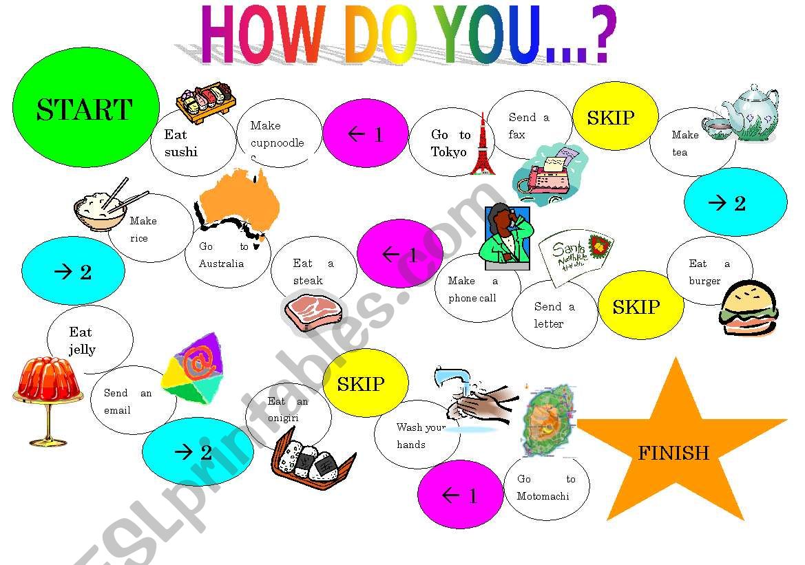 How do you?  worksheet