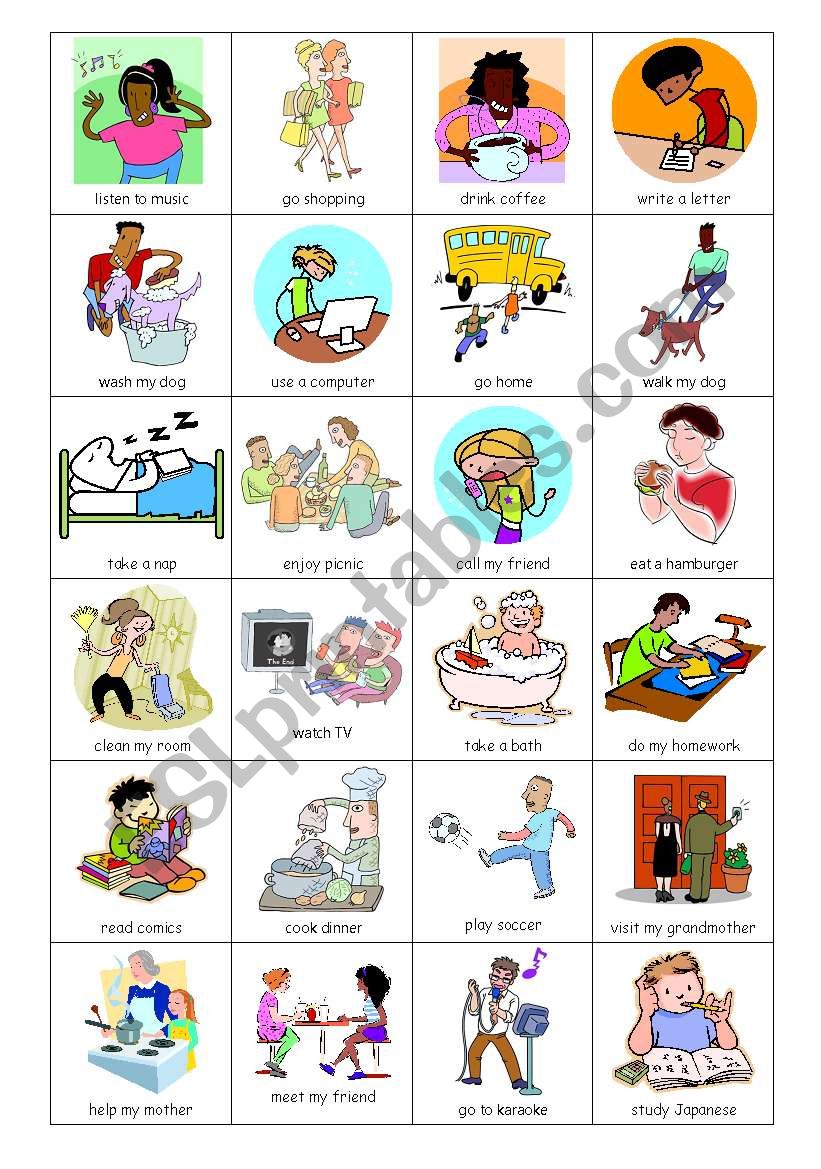 WHat Will You Do After School ESL Worksheet By Natsumeg