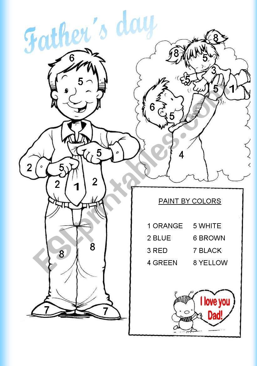 father´s day - ESL worksheet by nandinhapom