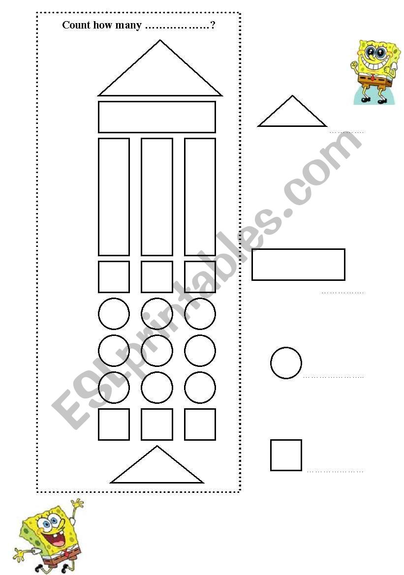 shapes worksheet