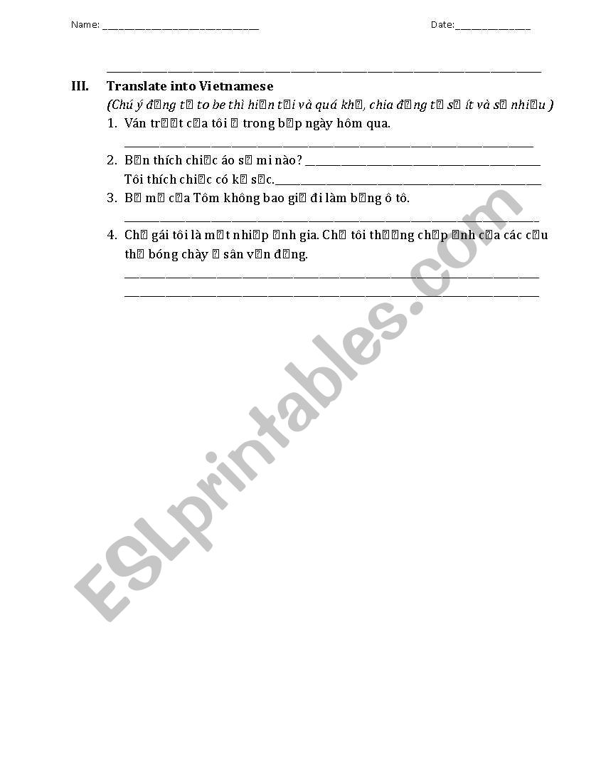 English Worksheets Let S Go 3 Review Workssheet