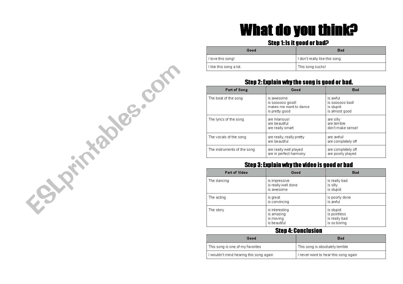 english-worksheets-review-music-what-do-you-think