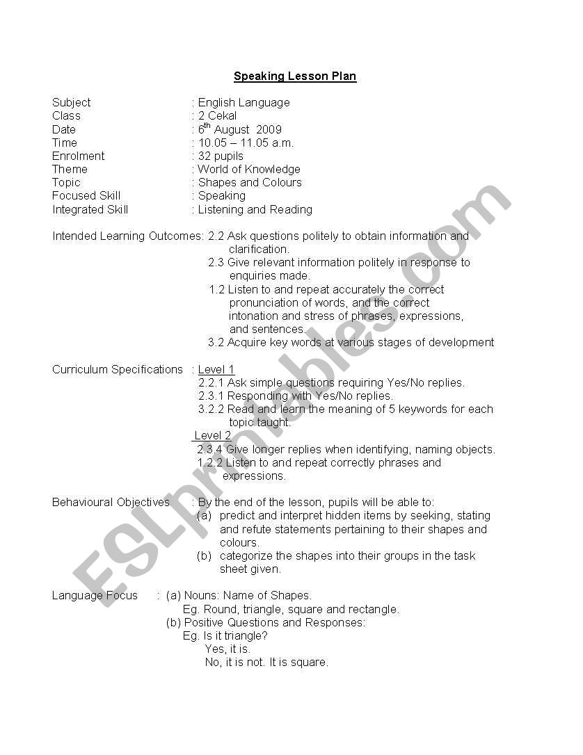 speaking-lesson-plans-esl-worksheet-by-kayniesa