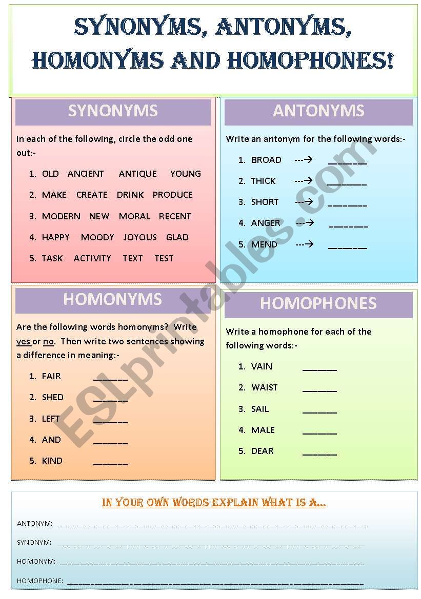 find 30 synonyms and antonym with words​ 