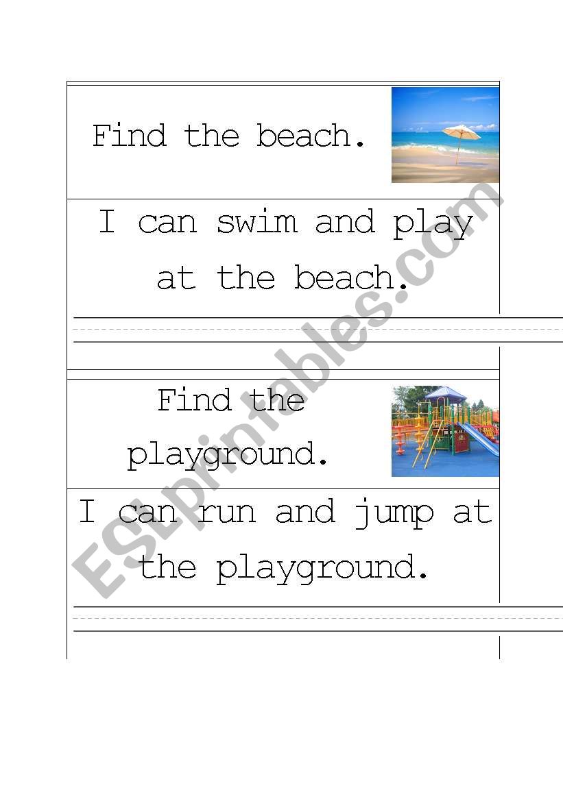 Find the Beach worksheet