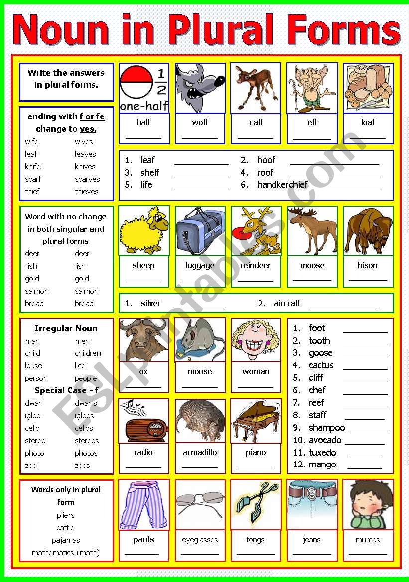 Do Uncountable Nouns Have Plural Forms