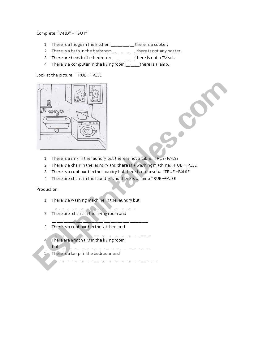 There is/There are - ESL worksheet by melus1702