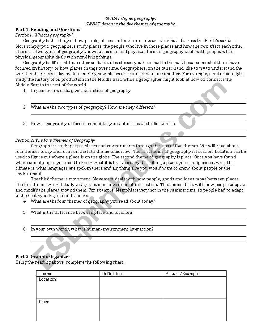 Ancient Civilizations worksheet