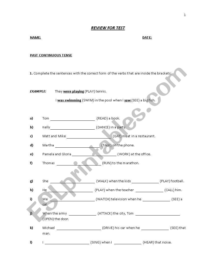 english-worksheets-past-and-present-continuous-exercise-guide