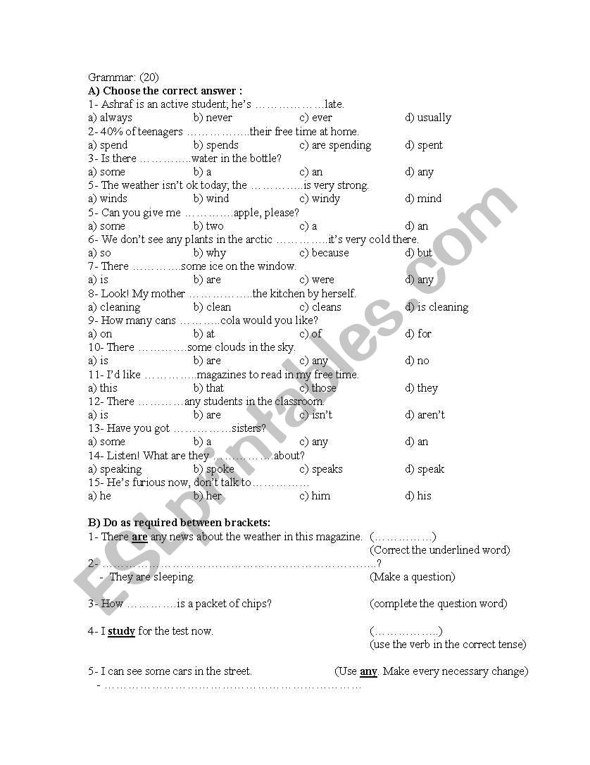 reading-comprehension-exercises-a2-reading-comprehension-worksheets
