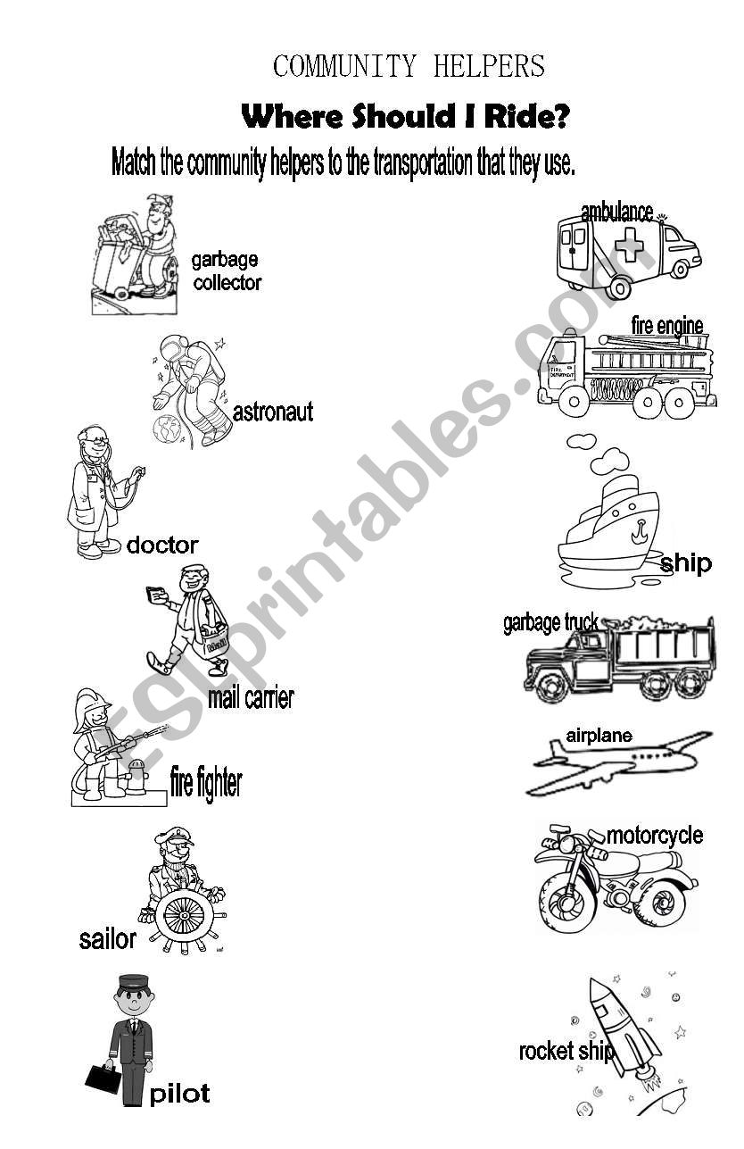 Where Should I Ride? worksheet