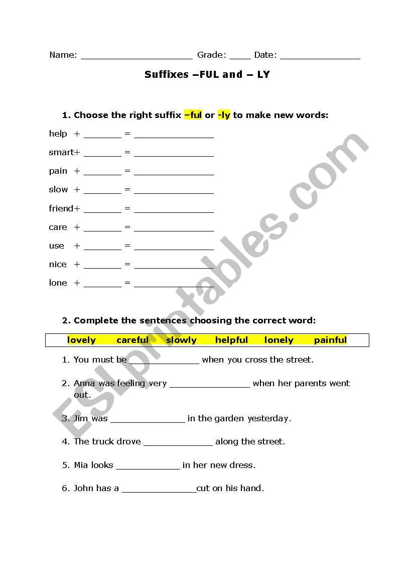 suffixes-ful-and-ly-esl-worksheet-by-zrinka
